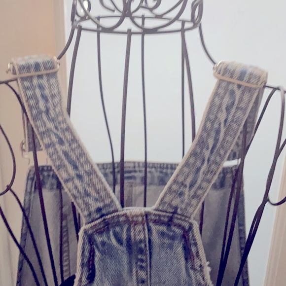 Jean skirt overalls - Picture 5 of 12